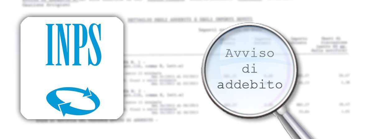 avviso addebito inps